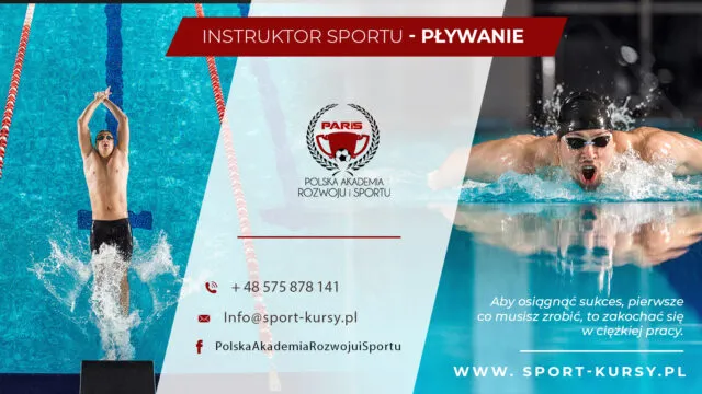 Kurs instruktora pływania, PŁYWANIE – KURS INSTRUKTORA SPORTU